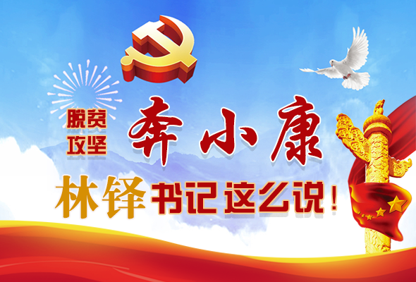 長圖|脫貧奔小康，林鐸書記這么說！