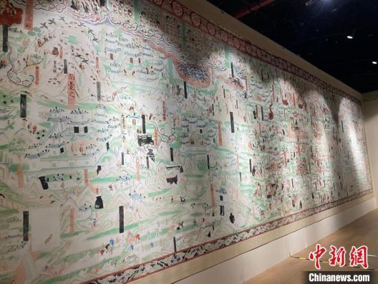圖為展覽現(xiàn)場(chǎng)?！〗瓧顭?攝