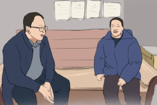 手繪丨追憶邱軍：扎根泥土，他把生命永遠(yuǎn)定格在扶貧路上