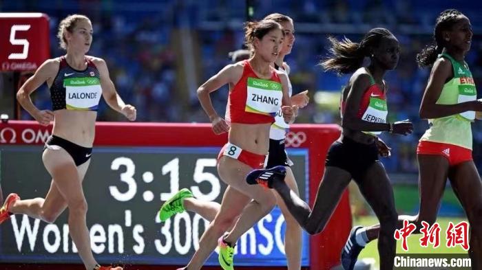 2016年8月，中國選手張新艷參加里約奧運會田徑女子3000米障礙賽預賽。(資料圖) 受訪者供圖