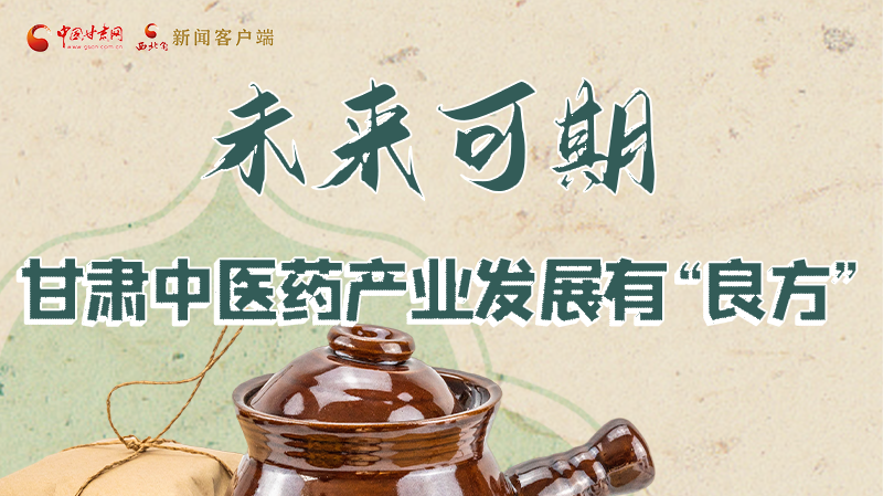 圖解|未來可期！甘肅中醫(yī)藥產(chǎn)業(yè)發(fā)展有“良方”
