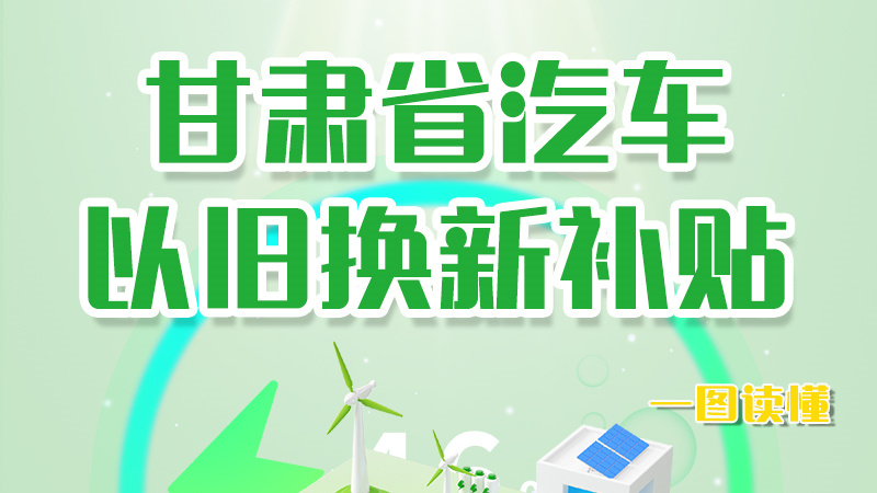 海報(bào)|重大利好！甘肅省汽車以舊換新補(bǔ)貼來(lái)了