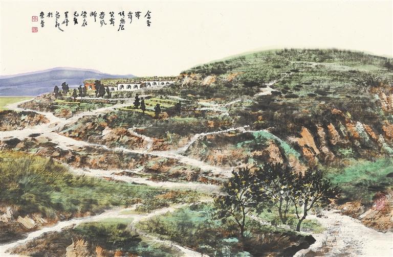 “中國精神”二十四節(jié)氣·詩書畫樂作品巡展敦煌站作品選登