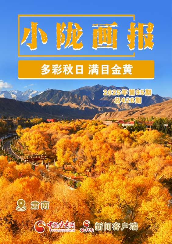 【小隴畫(huà)報(bào)·426期】肅南：多彩秋日 滿目金黃