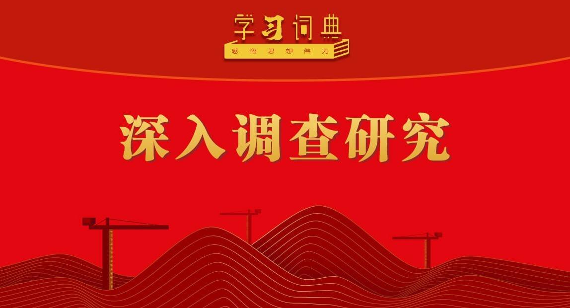 學習詞典·樹立和踐行正確政績觀 | 深入調(diào)查研究